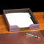 Organisateur de papier en cuir Gregson-489726657