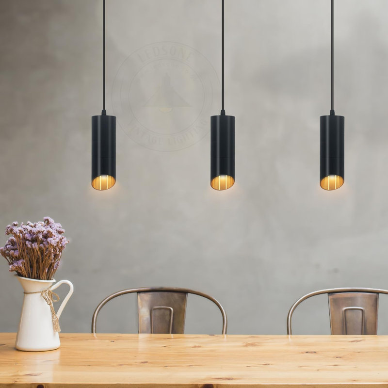 3 - Light Black Pendant
