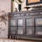 Large-Capacity Retro Sideboard