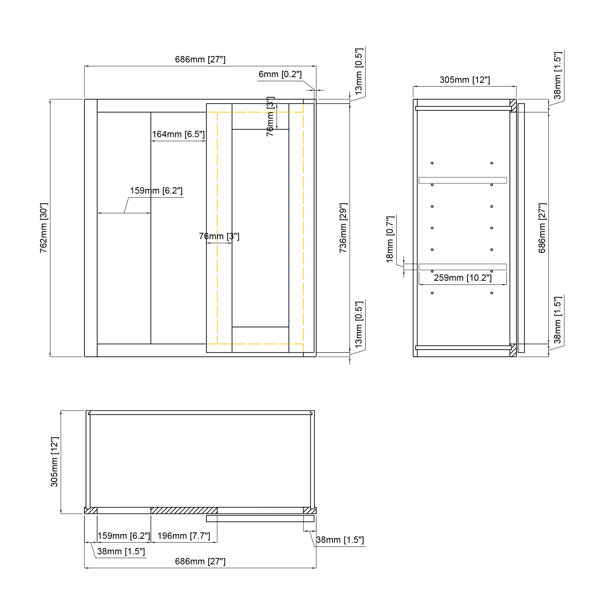 Dimensions du produit
