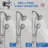 Complete Shower System with Rough in-Valve-101416917