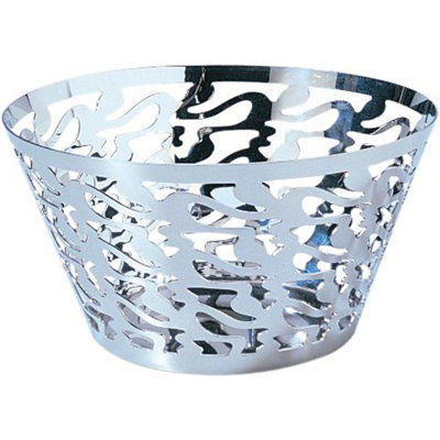 Alessi Ethno Stainless Steel Fruit Bowl