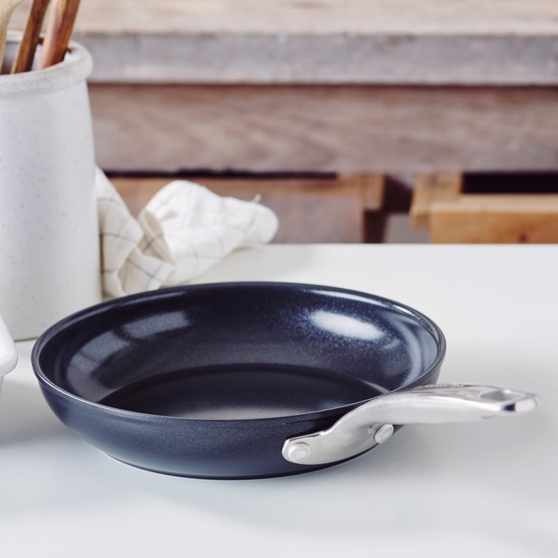 Poêle à frire antiadhésive en céramique noire 8 po GreenPan Chatham