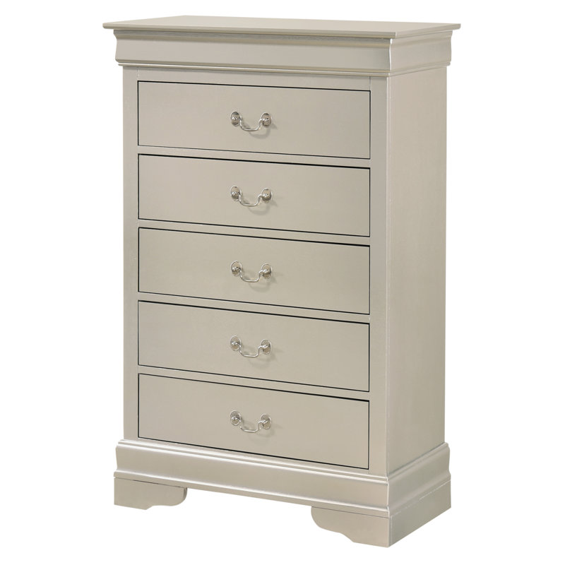 Louis Phillipe 31'' W 5 - Drawer Dresser