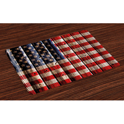 McComb 4Th of July Flag Design Placemat