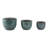 Clay Planter Set - Durable Rounded Ceramic Planters With Smooth Textured Design And Minimalist Style For Indoor Or Outdoor Display - Set Of 3