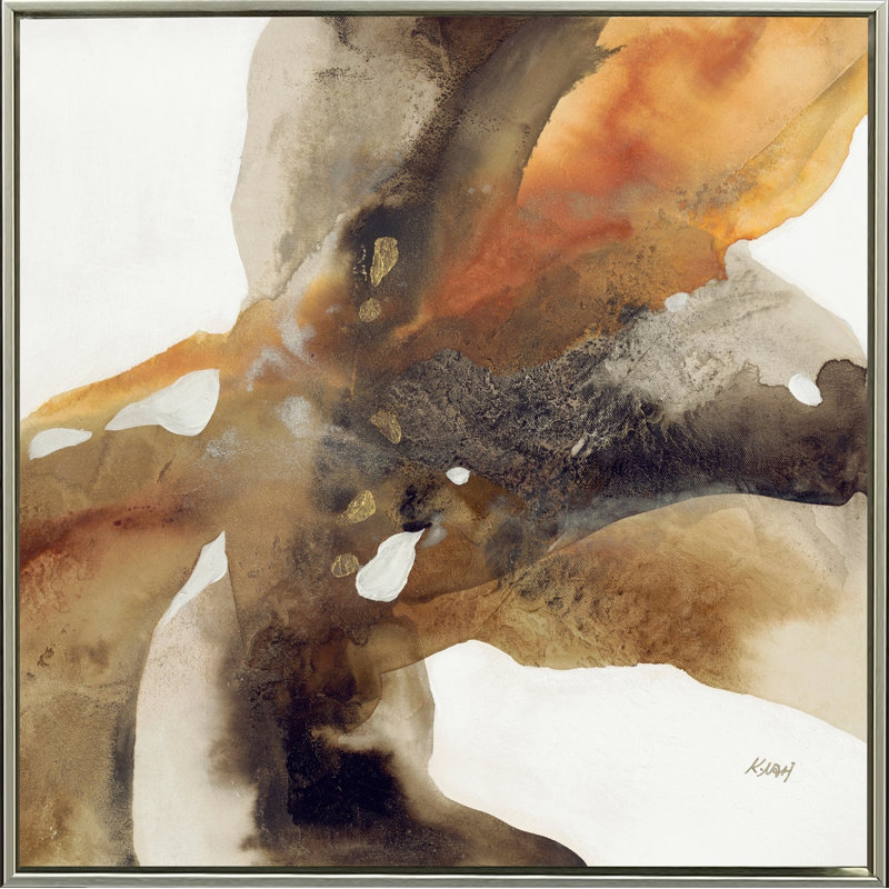 Graphite Motion II Canvas Wall Art