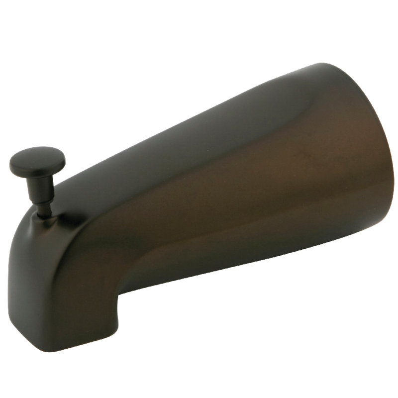 Garniture de bec de baignoire murale avec inverseur Made To Match, Bronze huilé