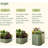 17" Tall Round Metal Outdoor Raised Garden Bed-1264355501