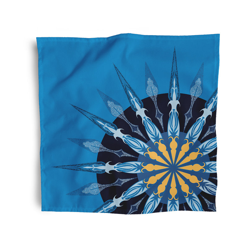 Chalres Sailor's Delight Napkins, Blue