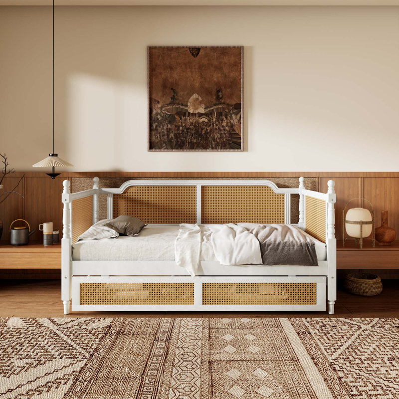 Upholstered Smart LED Bed Frame With Adjustable Height Headboard,No Box Spring Needed,Easy Assembly