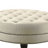 Tufted Round Cocktail Ottoman