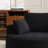 Wide Corduroy Swivel Chair And Fluffy Sleeper Sofa With 360° Rotation For Living Room And Lounge-247949093