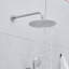 Topcraft Wall Mounted Rain Shower Faucet System-115636478