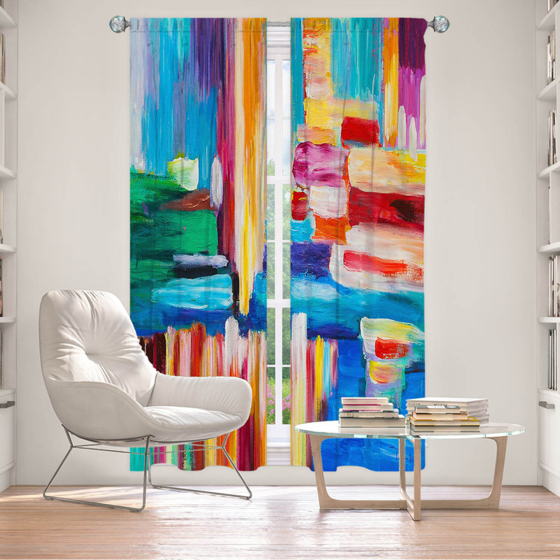 La paire de rideaux obscurcissants en polyester filtre la plupart des rideaux de lumière, L 20 po x L 52 po