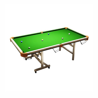 Folding 7.22'Pool Table with Wheels