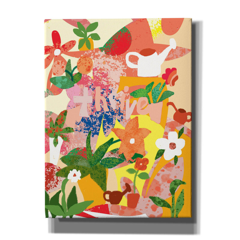 Corrigan Studio® «Thrive» par Holly Mcgee, H 54 po x l 40 po x P 1,5 po