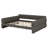 Sturdy Upholstered Platform Bed Frame with USB Charging-912498172