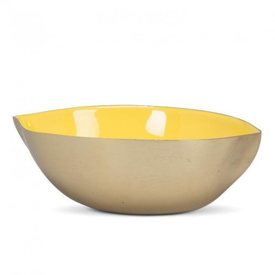 Lime Shaped Enamel Bowl