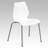 Oliverson Modern Plastic Contoured Stacking Lobby Chairs-31020531