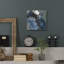 Art mural en métal luxueux «Roaring Waves I» par Silvia Vassileva, 36 po x 36 po-101679857