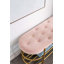 Banc de rangement en velours Rosheda-983446018