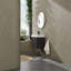 Meuble-lavabo élégant et contemporain avec lavabo en céramique et rangement efficace
