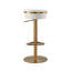 Swivel Upholstered Adjustable Height Counter Stool-66939993