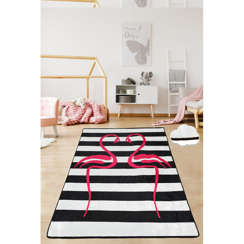 Premium 100% Polyester Area Rug, 39.4 x 62.9 Inches | Antibacterial & Non-Slip Underside, 0.4 in Pile Height | Machine Washable, Perfect for Living Room or Bedroom | Soft, Durable, Easy Care Design
