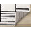 Tapis rayé blanc contemporain contemporain-1699266900