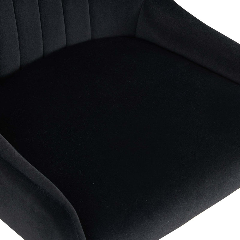 Chaise de salle à manger Maulsby, Noir, noir, noir, noir, 2
