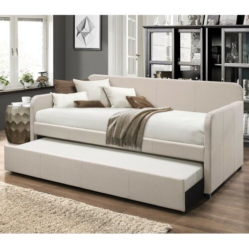 Latitude Run® Vo Upholstered Daybed with Trundle | Wayfair