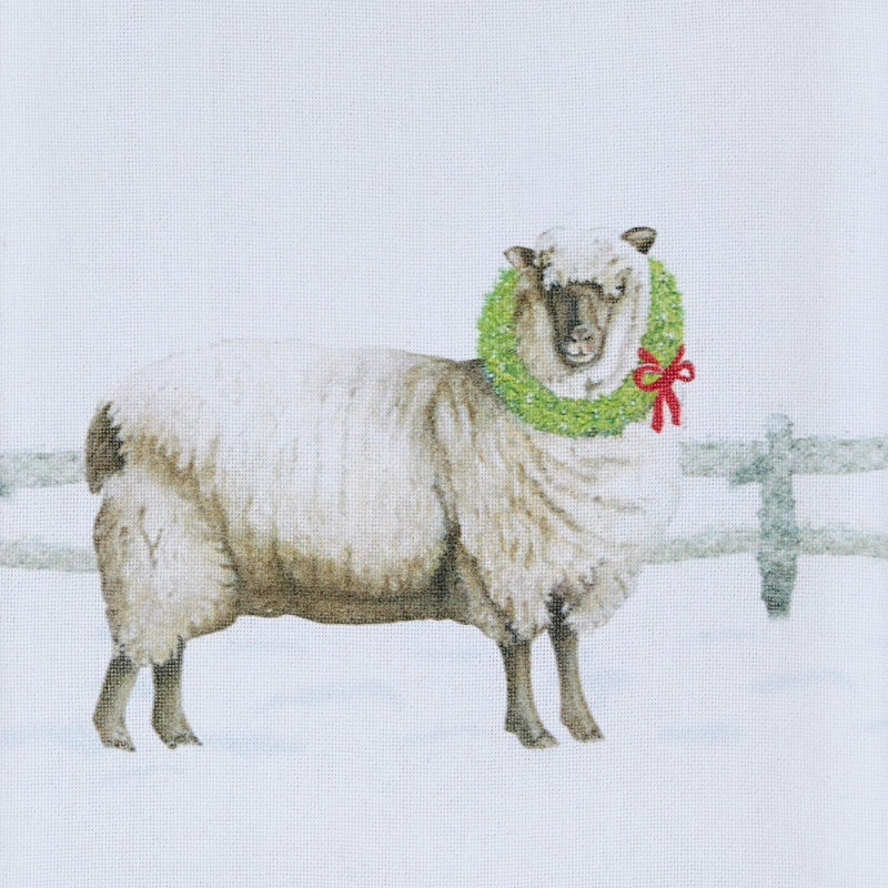  Ensemble de 2 torchons Merry Christmas Ewe, Merry Christmas Ewe