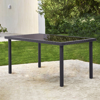 Rectangular 6 - Person 150Cm L Outdoor Table