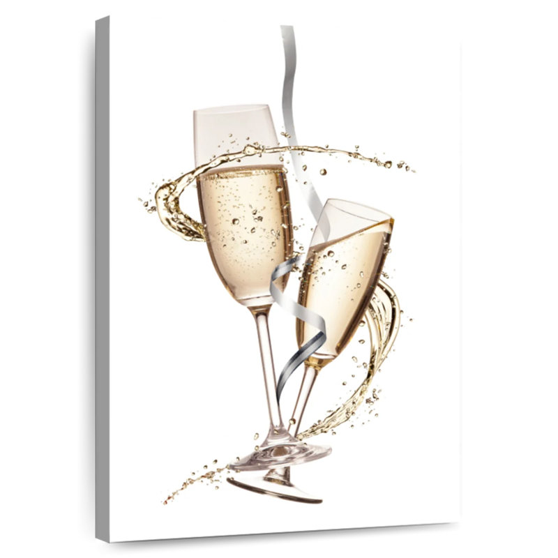 Yarlin Celebratory Champagne, 30" H x 20" W