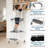 Kids Step Stool 2 Steps, Toddler Tower for Kitchen Counter Learning, Toddler Kitchen Stool Helper with Anti-Drop Safty Railing Kids Standing Folding Stepper-1483959546