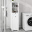 Armoire de trieuse à lessive blanche Space