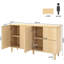Buffet 59,74 "avec rangement