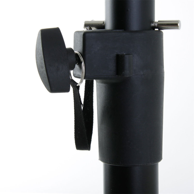 150cm Premium Floor Fixed Height Speaker Stand (Pair) For Studio Monitors And Hi-Fi Loudspeakers - Create Truer Mixes With Optimum Loudspeaker/Monitor Height And Positioning With Rotating Plate For Speakers