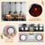 Children's Cake, Play Kitchen Wood, Toy Kitchen With Light And Sound, 80 X 25 Cm, Doll Kitchen, Wooden With Play Kitchen Accessories, Small Kitchen, Toy Kitchen For Children From 3 Years, Wood-1466303547