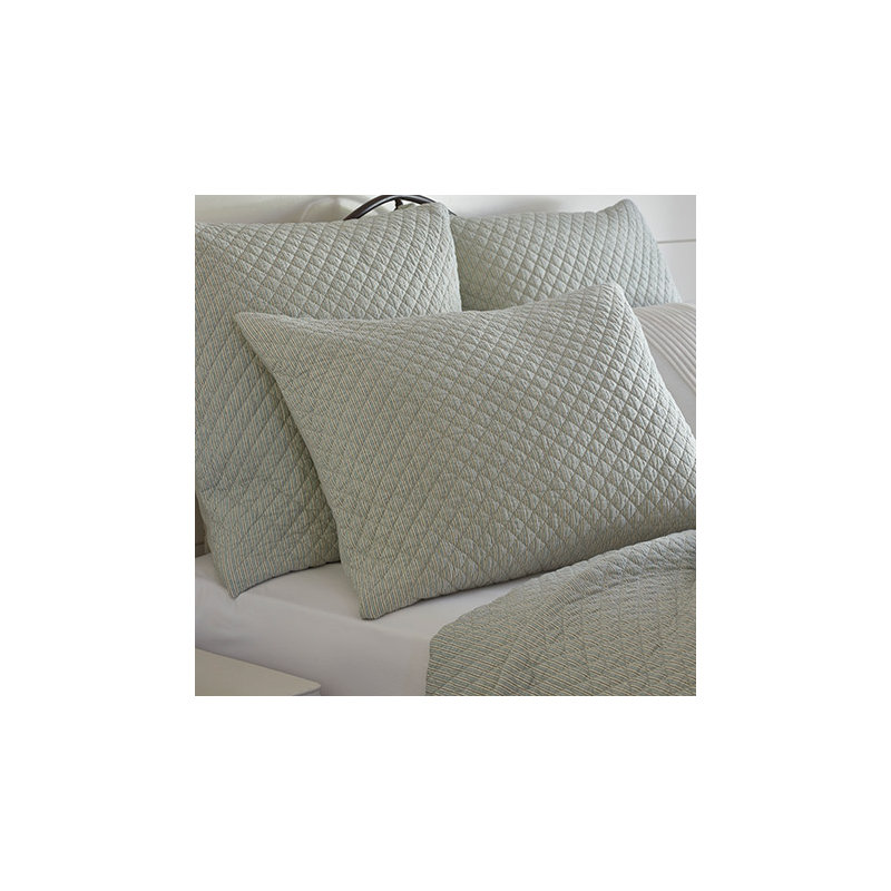 Boathouse Stripe Stripe Cotton Sham, Standard