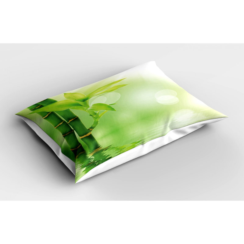 Plant Polyester Sham Set, Twin
