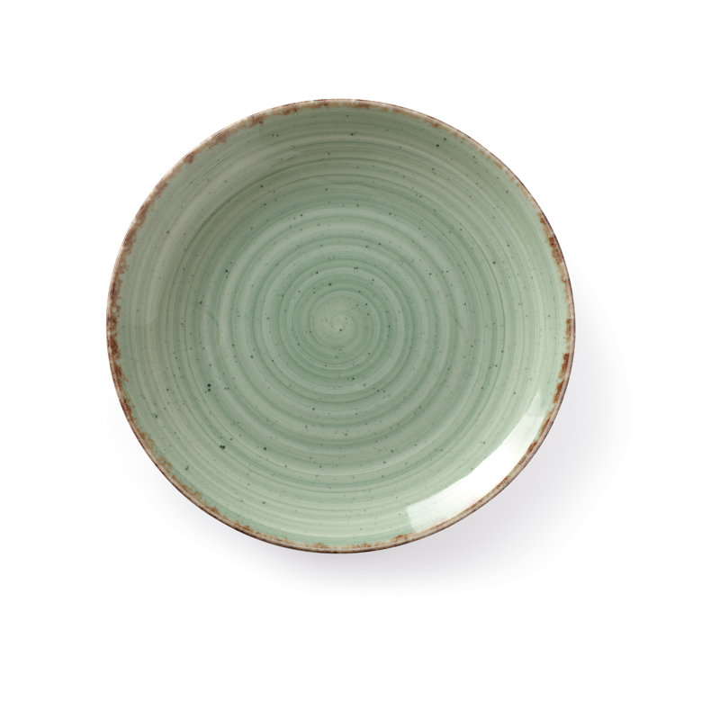 Shryock Dinner Plate, Green