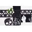 Ensemble de 6 napperons Skull Dance Halloween