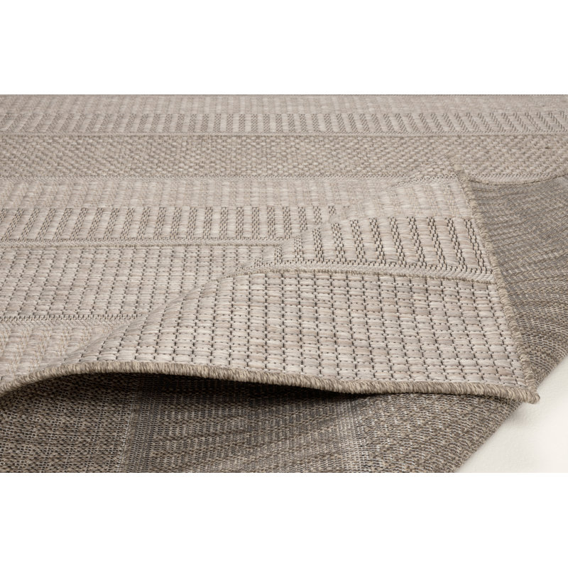 Brown/Beige Indoor/Outdoor Rug, Rectangular 230 x 330cm