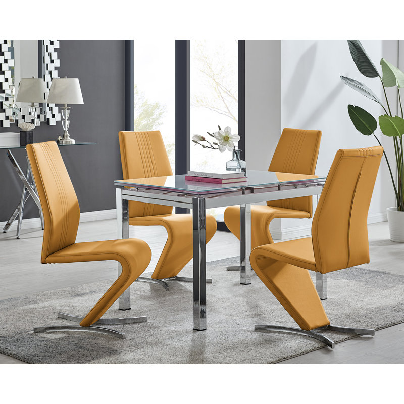 Ensemble de table de salle à manger extensible Tierra Modern