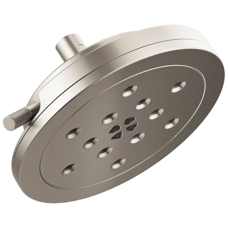 Litze® 4-Function Raincan Showerhead with H2OKinetic® Technology, Luxe Nickel