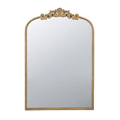24" X 36" Gold Arch Mirror
