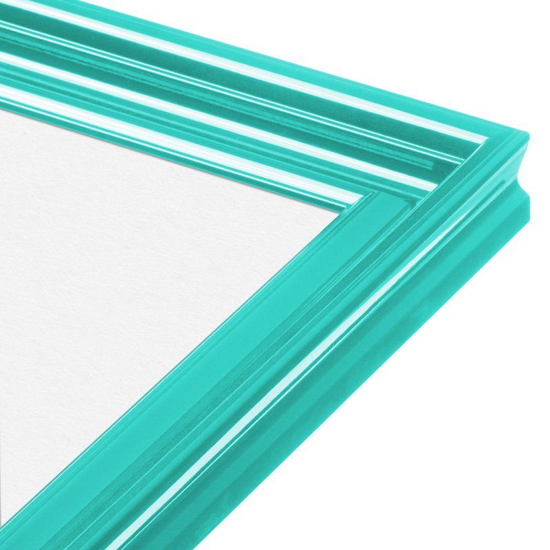 Cadre photo Lilli, 8 po x 10 po, 16 po x 20 po, Bleu sarcelle