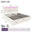 Upholstered Ottoman Storage Bed-1416690114